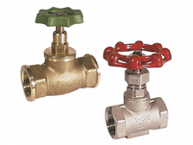 NAD-AB/-BF Outlet valves, aço inox., latão