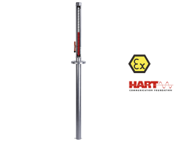 nbk-04-atex-fuellstand.png: Tank Üzeri Bypass Seviye Ölçer NBK-04, ATEX