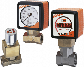 rcd-durchfluss.png: Venturi Nozzle Differential Pressure Flow Meter RCD